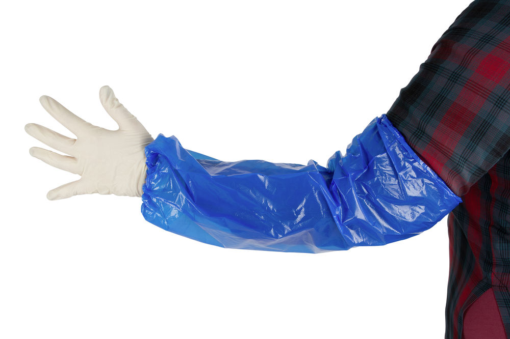 Alkarvédő, eldobható PE   100 db/csomag