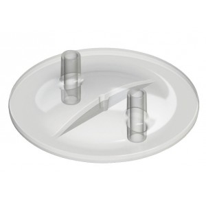 Sajtárfedél műanyag, átlátszó 16x20 mm