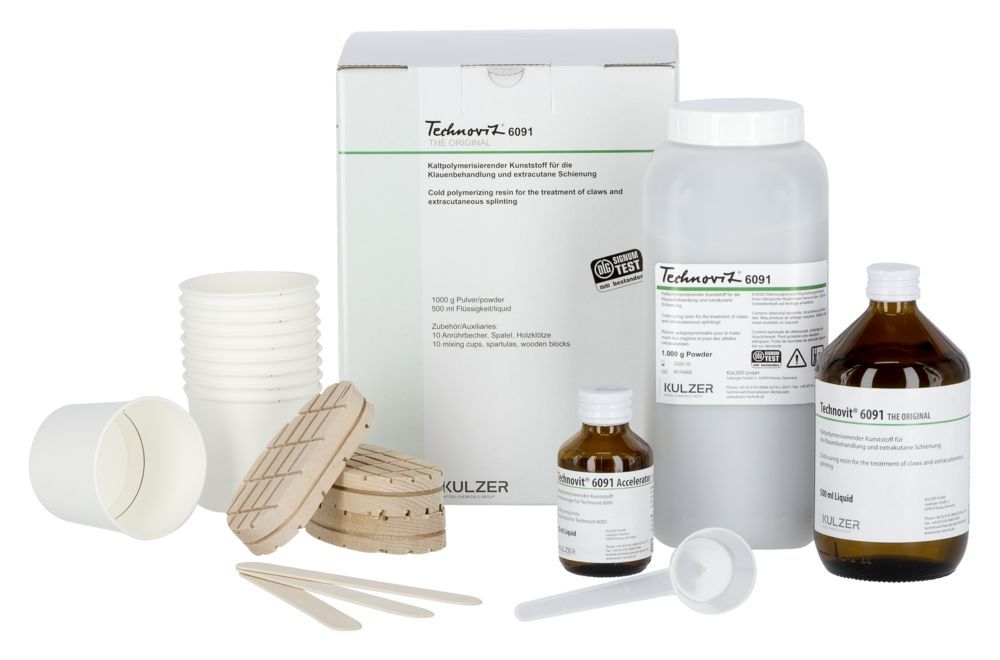 Patagyógyitó készlet 10 db-os Technovit 6091