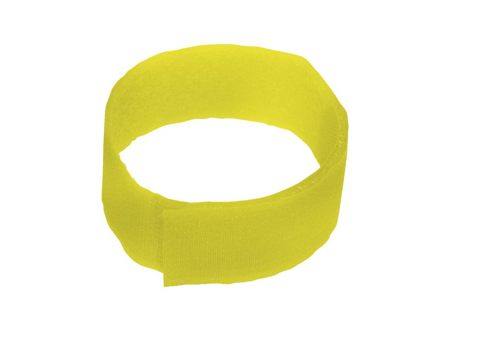 Tépőzáras bokacsat sárga  10 db/doboz