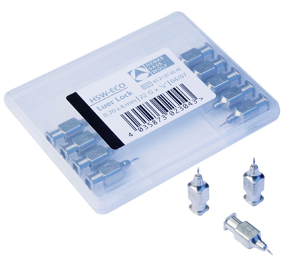 Fecskendőhöz tű , HSW Henke-Ject 0,7x4mm, 12db/cs.