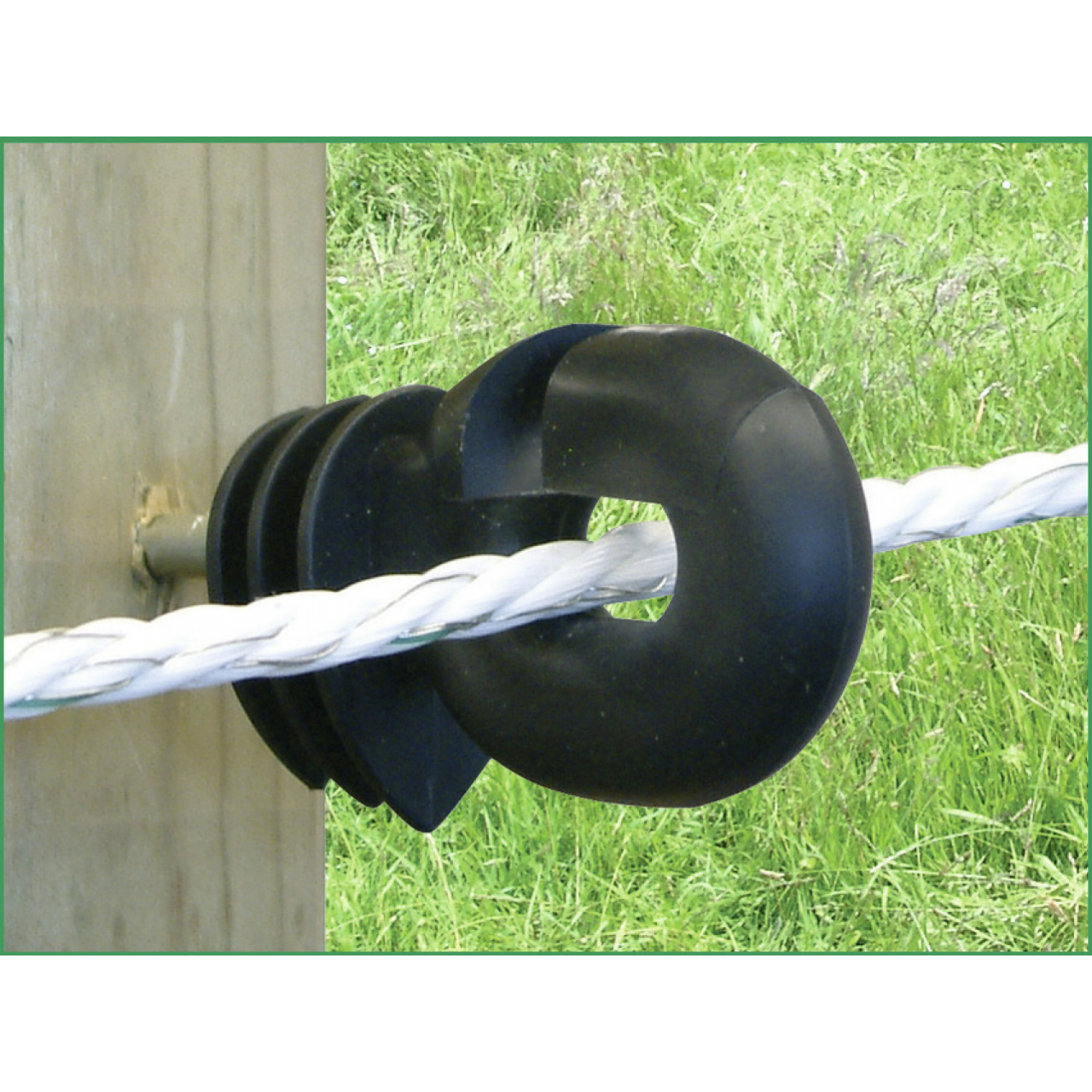 Facsavaros szigetelő 10mm-es szalaghoz, 6mm-es vezetékhez 25 db/ csomag