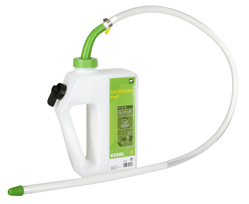 Profi borjúdrencser, 2 literes, flexibilis szondával